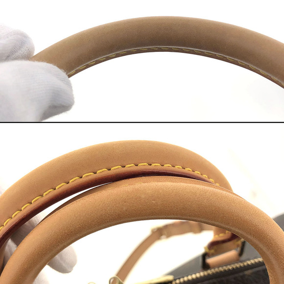 Louis Vuitton Speedy Bandouliere Monogram 2way Hand Boston Brown Shoulder Bag - Picture 10 of 13